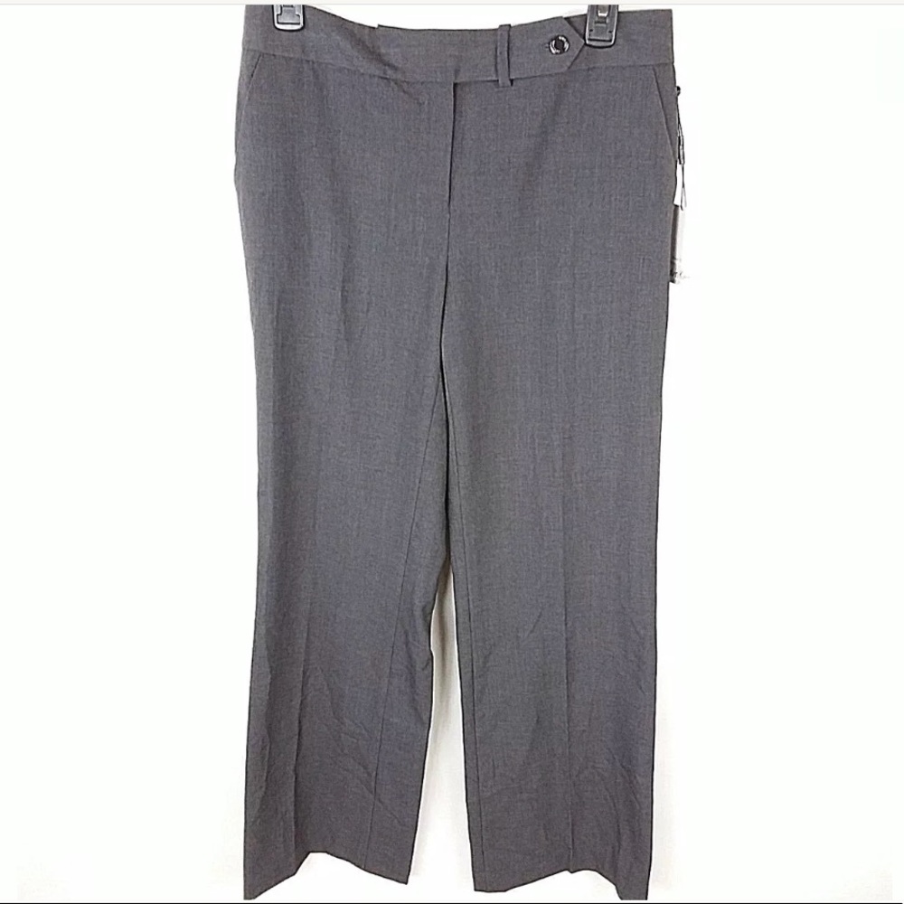 Calvin Klein Pants Gray Classic Fit Womens NWT -4